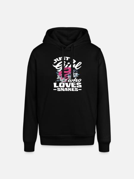 Schlange Mädchen Frauen - Stanley/Stella Unisex Hoodie SOUNDER - Schwarz