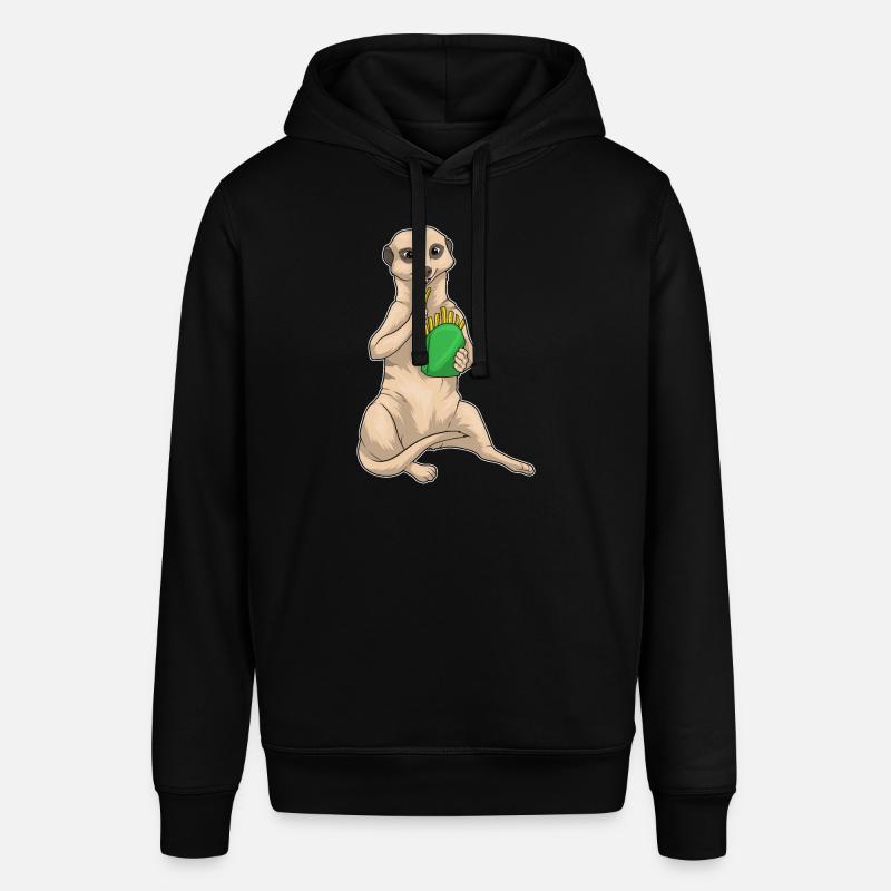 Frites Français suricate - Sweat à capuche SOUNDER Stanley/Stella Unisexe - noir