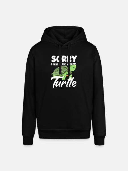 Turtle Sea Turtle Gift - Stanley/Stella SOUNDER Unisex Hoodie - black