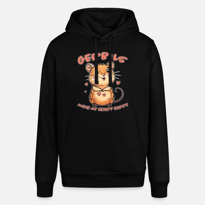 Gerbille disant rat de course drôle gerbille cadeau - Sweat à capuche SOUNDER Stanley/Stella Unisexe - noir