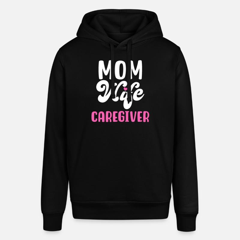 MUTTER EHEFRAU PFLEGERIN - Stanley/Stella Unisex Hoodie SOUNDER - Schwarz
