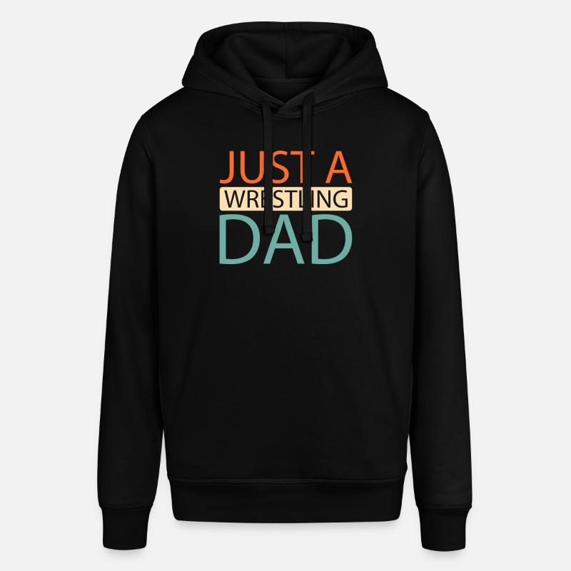 Lutteur Juste un papa lutteur - Sweat à capuche SOUNDER Stanley/Stella Unisexe - noir