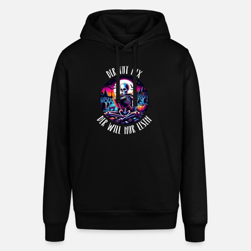 La lecture est mon hobby - Sweat à capuche SOUNDER Stanley/Stella Unisexe - noir