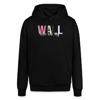 Wandklettern Indoor Wandkletterer Bouldern - Stanley/Stella Unisex Hoodie SOUNDER - Schwarz - Vorne - Alina (178cm) & Michal (187cm)