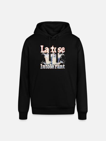 Laktosetolerant Oder Laktoseintolerant - Stanley/Stella Unisex Hoodie SOUNDER - Schwarz