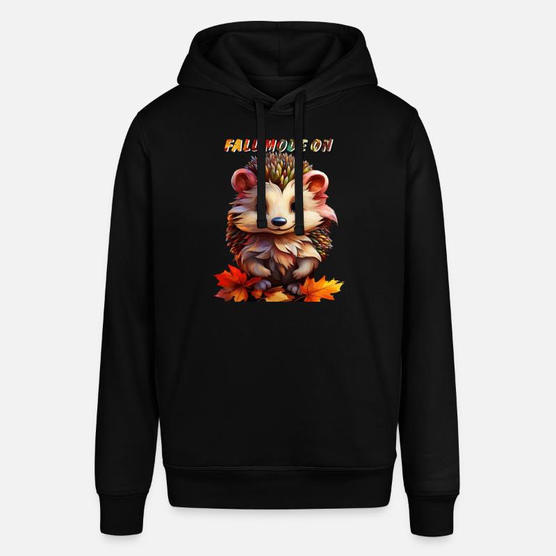 IGEL FALL MODE ON - Stanley/Stella SOUNDER Unisex Hoodie - black