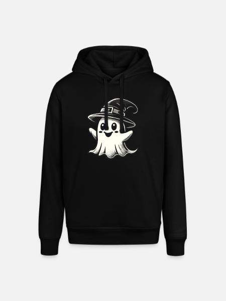 Funny Witch Ghost Spooky Party - Stanley/Stella SOUNDER Unisex Hoodie - black