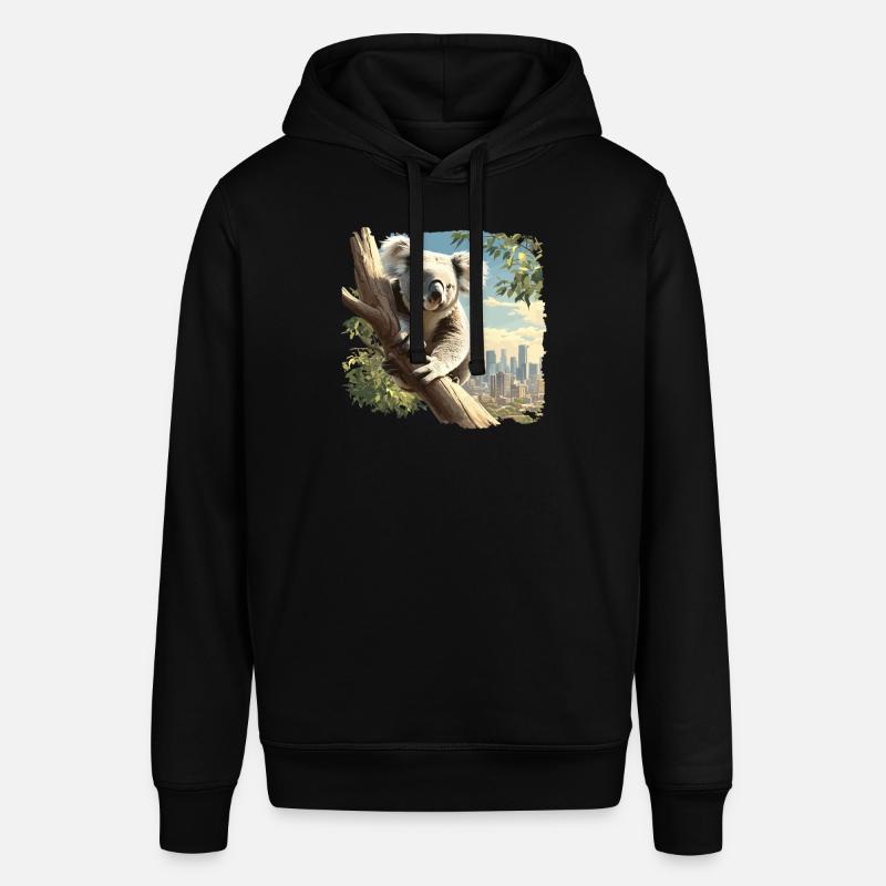 Koalas Koala - Sweat à capuche SOUNDER Stanley/Stella Unisexe - noir