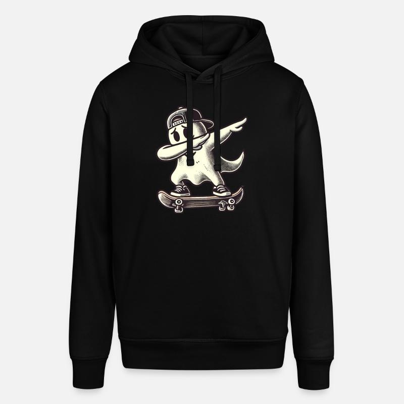Skateboaring Dabbing Ghost Skateboard Dab - Sweat à capuche SOUNDER Stanley/Stella Unisexe - noir