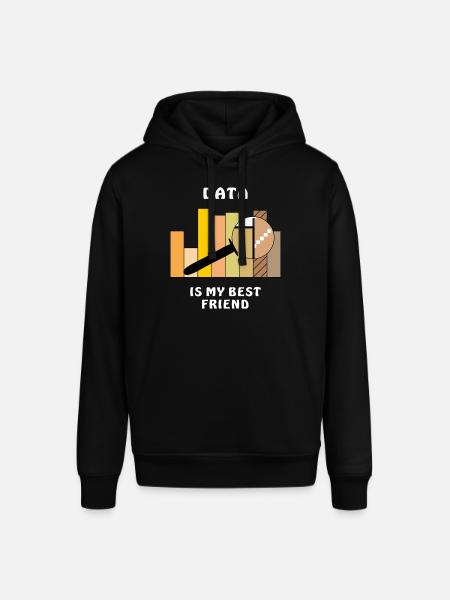 DATA IS MY BEST FRIEND - Stanley/Stella SOUNDER Unisex Hoodie - black