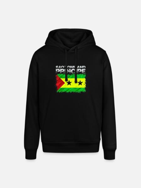 Sao Tome Principe - Stanley/Stella SOUNDER Unisex Hoodie - black