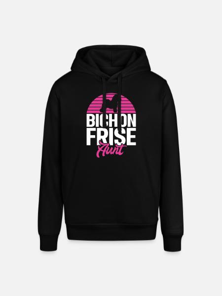 Cadeaux Bichon Frisé - Sweat à capuche SOUNDER Stanley/Stella Unisexe - noir