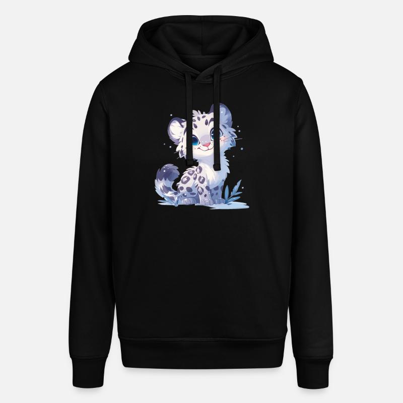 Léopard des neiges Schneeleoparden Schneeleopard - Sweat à capuche SOUNDER Stanley/Stella Unisexe - noir