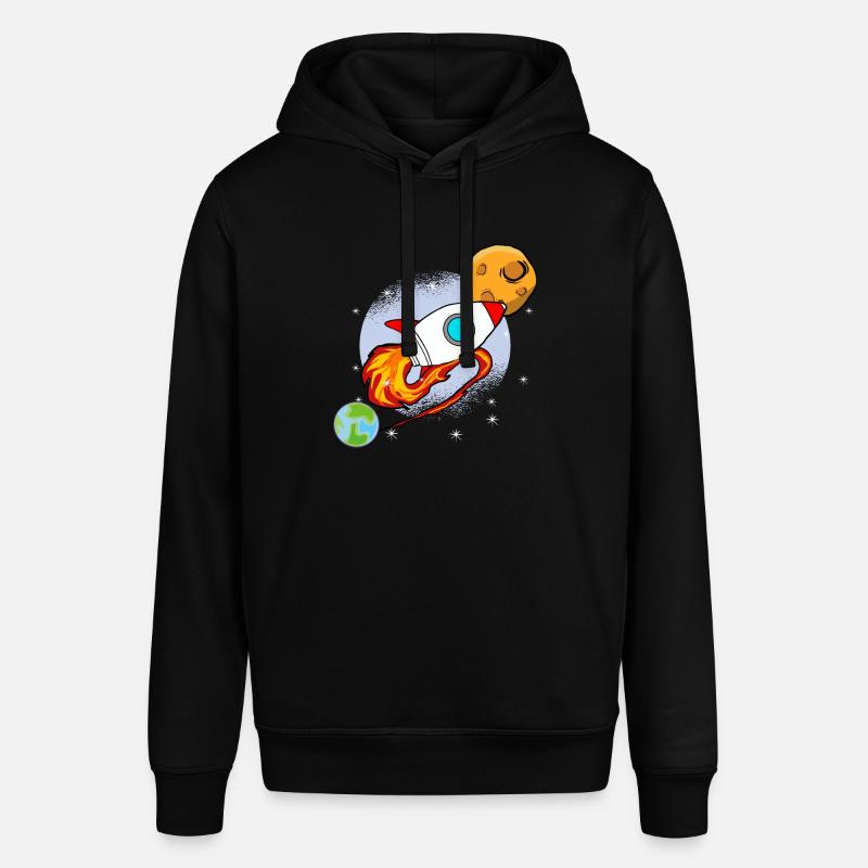 VOYAGE DANS L’ESPACE - Sweat à capuche SOUNDER Stanley/Stella Unisexe - noir