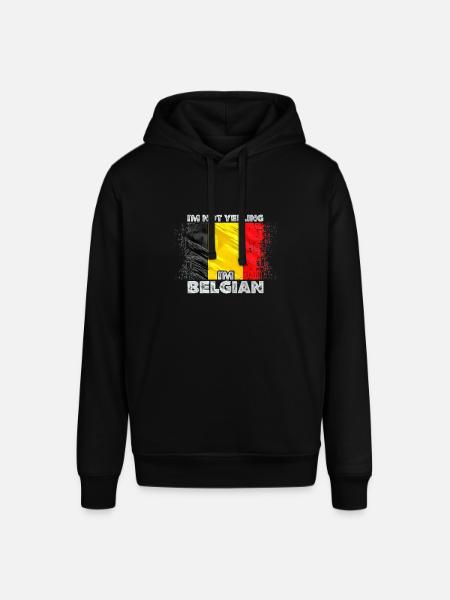Belgium - Stanley/Stella SOUNDER Unisex Hoodie - black