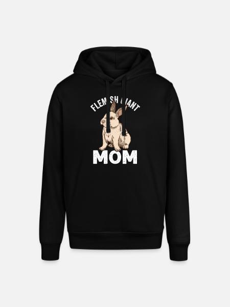 Flamsk kæmpe kanin kanin kanin kanin - Stanley/Stella SOUNDER unisex hoodie - sort