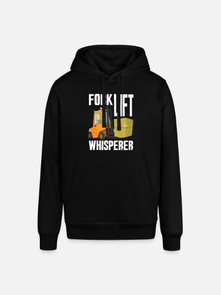 Forklift Whisperer - Stanley/Stella SOUNDER Unisex Hoodie - black