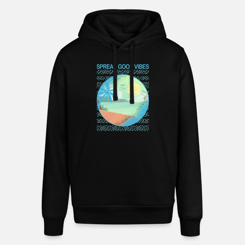Dicton de plage - Sweat à capuche SOUNDER Stanley/Stella Unisexe - noir