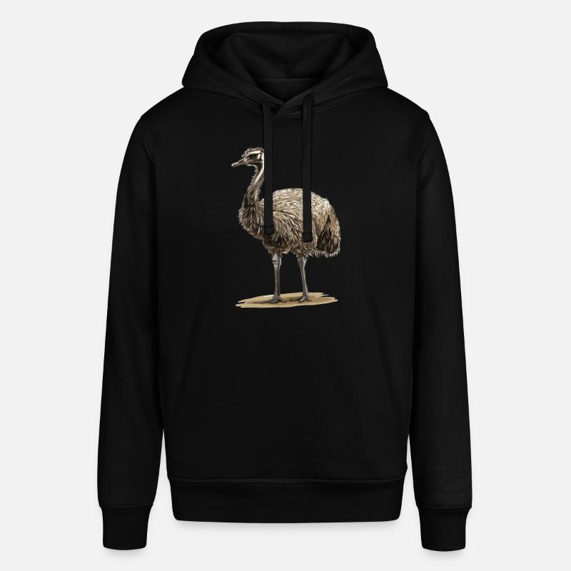 Emus Emu - Sweat à capuche SOUNDER Stanley/Stella Unisexe - noir