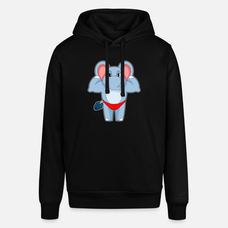 Elephant Bodybuilder Musculation - Sweat à capuche SOUNDER Stanley/Stella Unisexe - noir