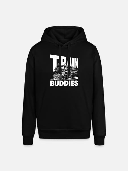 Train Buddies Railway Friends - Stanley/Stella SOUNDER Unisex Hoodie - black
