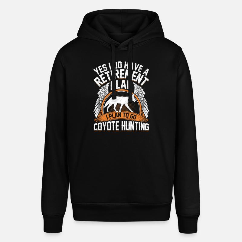 Chasseur de coyotes Yote - Sweat à capuche SOUNDER Stanley/Stella Unisexe - noir