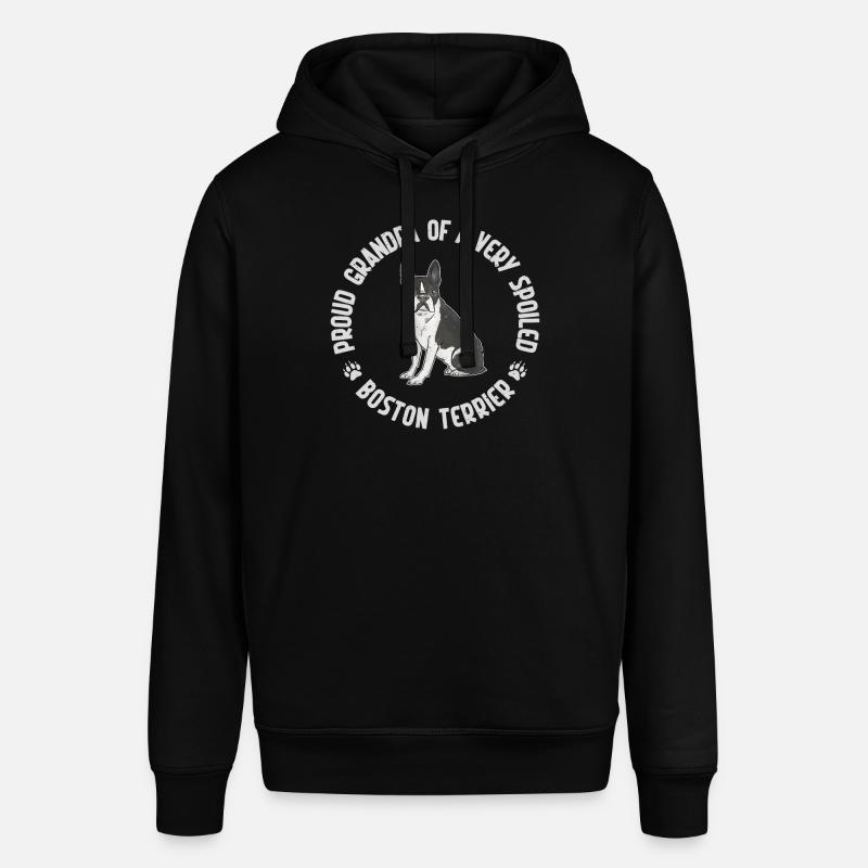 Cadeaux Boston Terrier - Sweat à capuche SOUNDER Stanley/Stella Unisexe - noir