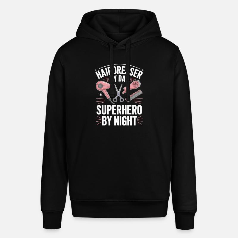 Coiffeur Coiffeur - Sweat à capuche SOUNDER Stanley/Stella Unisexe - noir