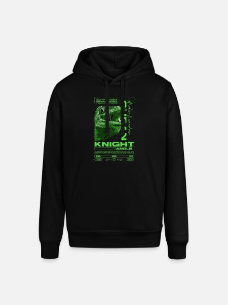 Cubansk ridder Anole Krybdyrvogter Firben - Stanley/Stella SOUNDER unisex hoodie - sort