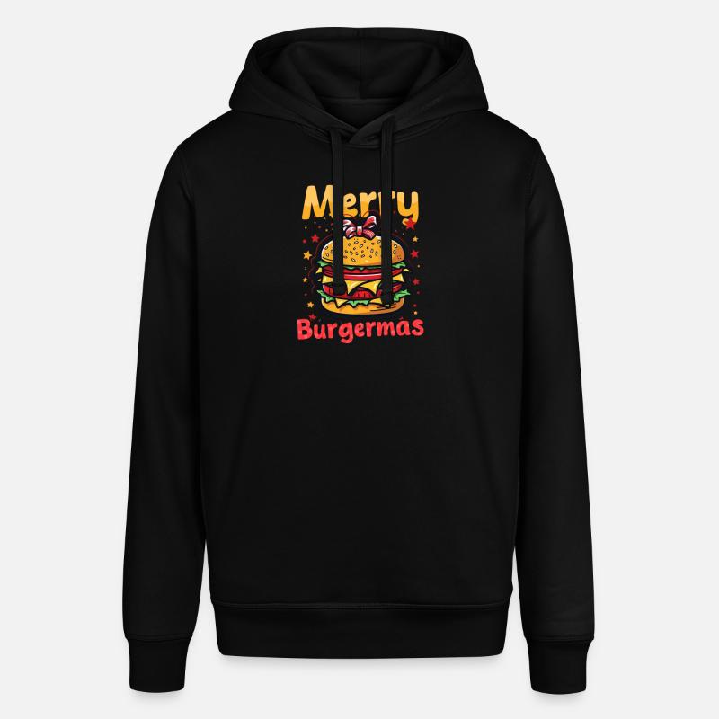 Burger Noël Joyeux Burgermas - Sweat à capuche SOUNDER Stanley/Stella Unisexe - noir