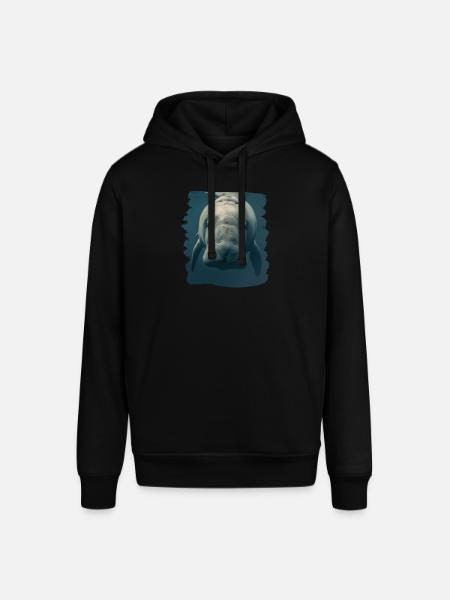 Manatee Dugongs Dugong - Stanley/Stella SOUNDER Unisex Hoodie - black