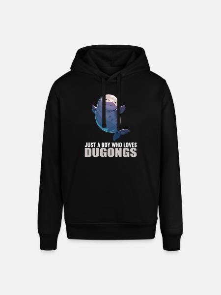 Manatee Dugongs Dugong - Stanley/Stella SOUNDER Unisex Hoodie - black