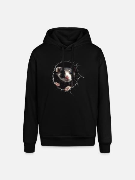 Frettchen - Stanley/Stella Unisex Hoodie SOUNDER - Schwarz