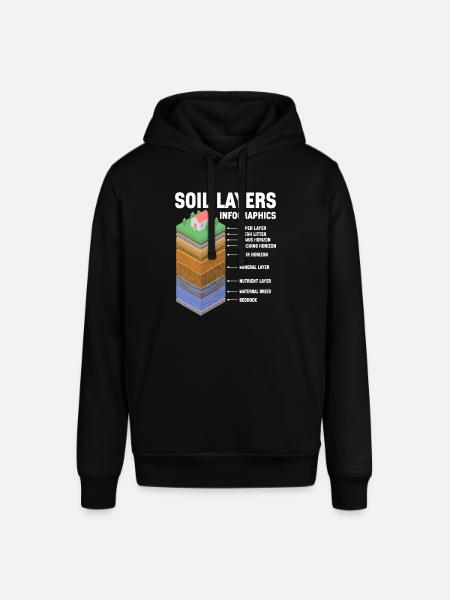 Bodenwissenschaftler Soil Science - Stanley/Stella SOUNDER Unisex Hoodie - black