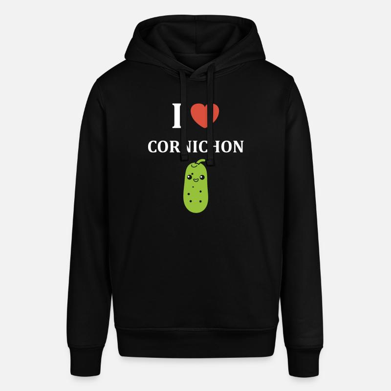 cornichon - Sweat à capuche SOUNDER Stanley/Stella Unisexe - noir