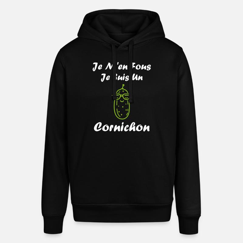 cornichon - Sweat à capuche SOUNDER Stanley/Stella Unisexe - noir