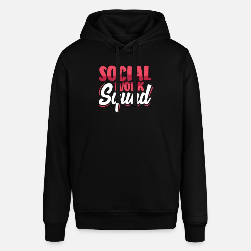 Escouade de travail social - Sweat à capuche SOUNDER Stanley/Stella Unisexe - noir
