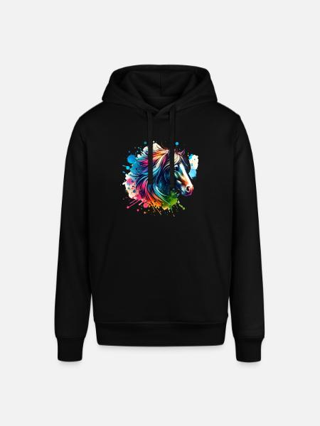 Cheval - Sweat à capuche SOUNDER Stanley/Stella Unisexe - noir