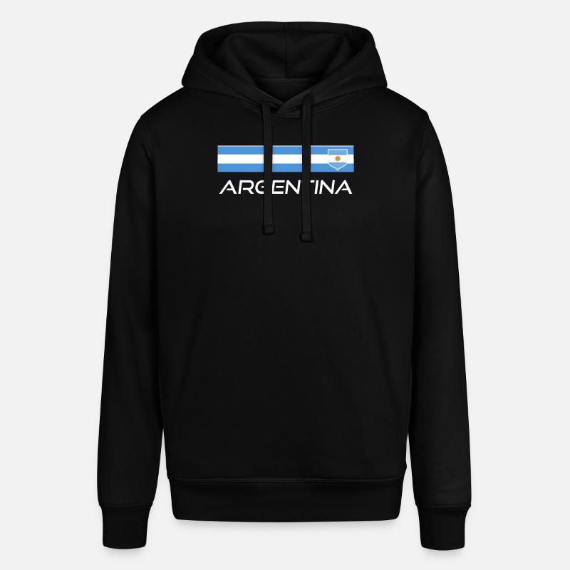 Argentine Cadeau Argentine Drapeau argentin - Sweat à capuche SOUNDER Stanley/Stella Unisexe - noir