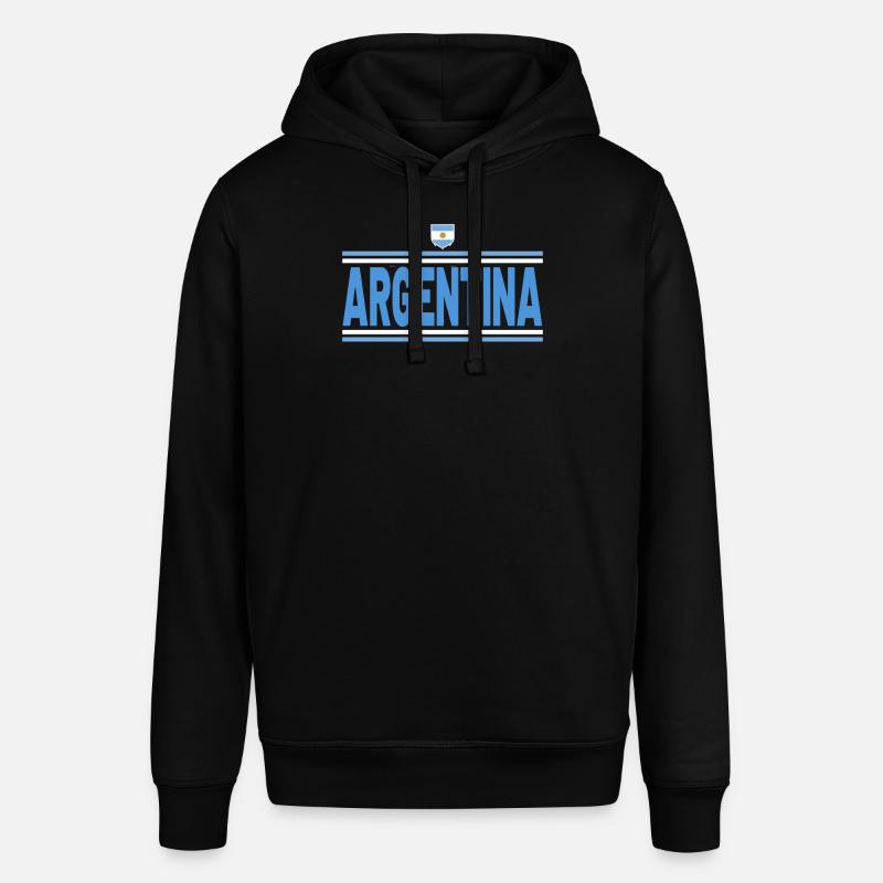 Argentine Cadeau Argentine Drapeau argentin - Sweat à capuche SOUNDER Stanley/Stella Unisexe - noir