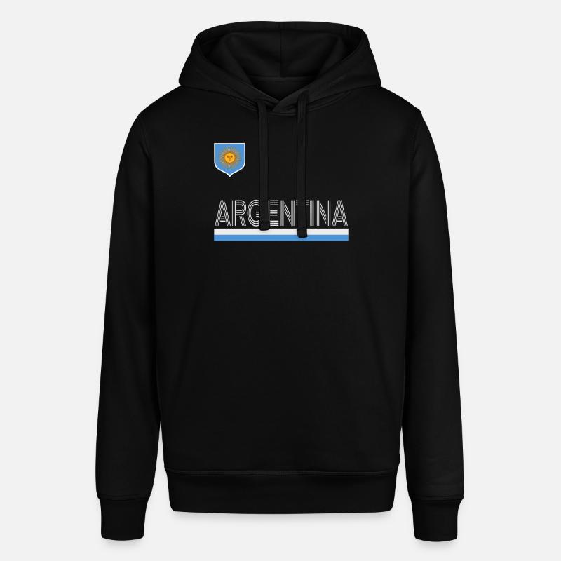 Argentine Cadeau Argentine Drapeau argentin - Sweat à capuche SOUNDER Stanley/Stella Unisexe - noir