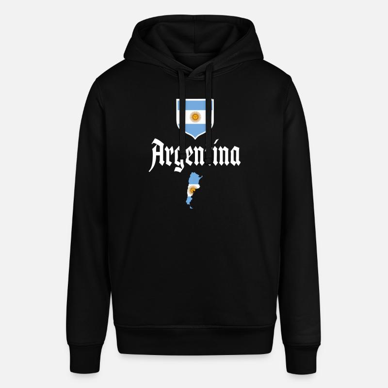 Argentine Cadeau Argentine Drapeau argentin - Sweat à capuche SOUNDER Stanley/Stella Unisexe - noir