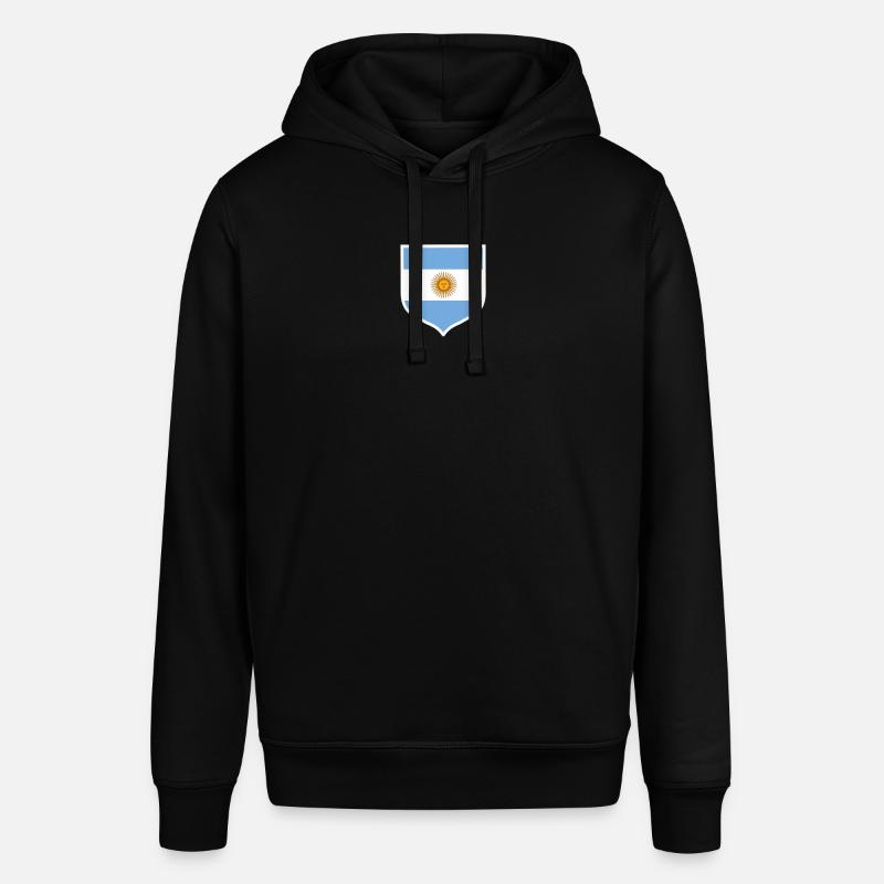 Argentine Cadeau Argentine Drapeau argentin - Sweat à capuche SOUNDER Stanley/Stella Unisexe - noir
