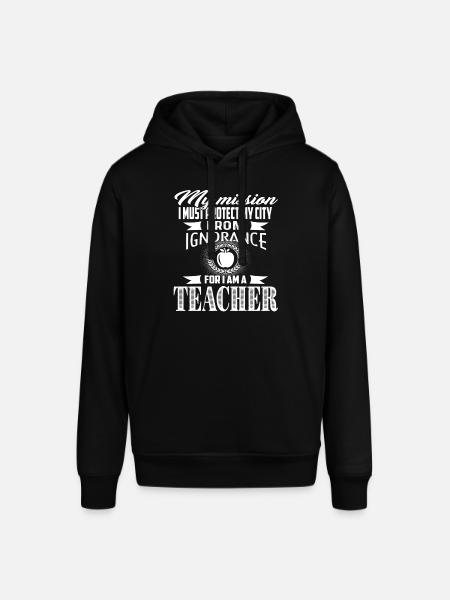 I Am A Teacher - Stanley/Stella SOUNDER Unisex Hoodie - black