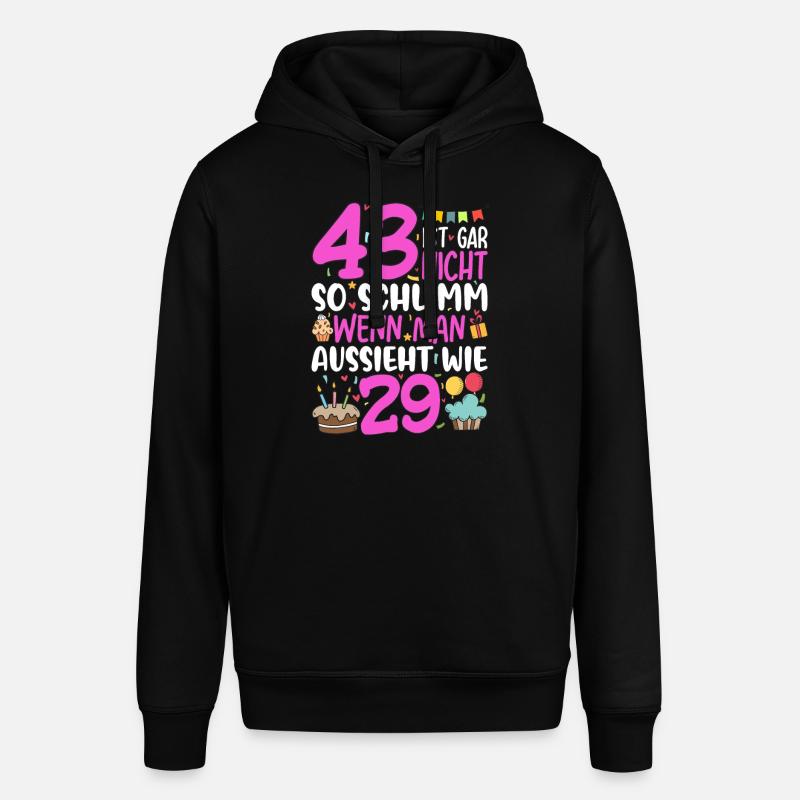 43 n’est pas si mal - Sweat à capuche SOUNDER Stanley/Stella Unisexe - noir