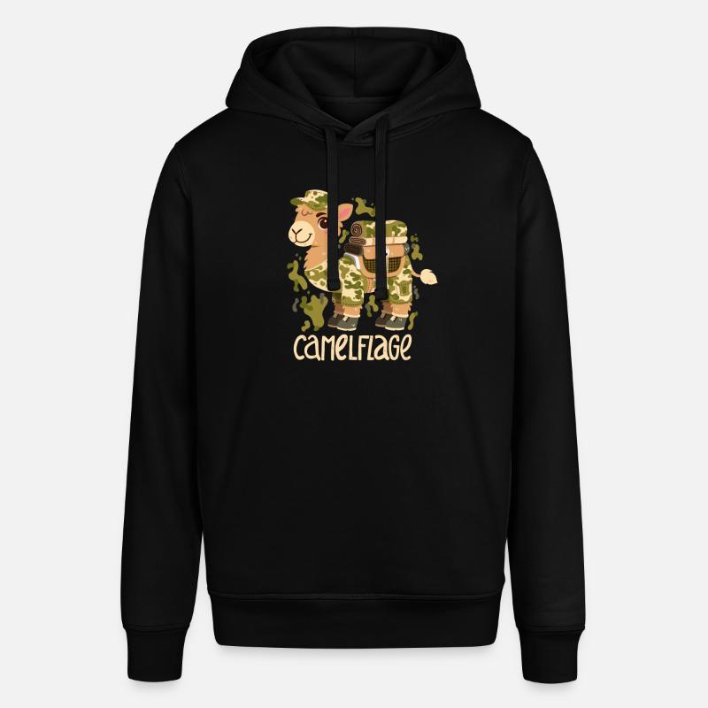 Camelflage - Sweat à capuche SOUNDER Stanley/Stella Unisexe - noir