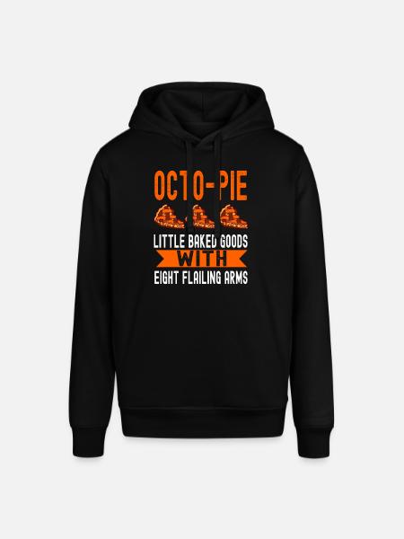 Patissier Octo-pie Baked Goods Baking - Stanley/Stella SOUNDER Unisex Hoodie - black