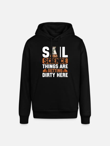 Bodenwissenschaftler Soil Science - Stanley/Stella SOUNDER Unisex Hoodie - black