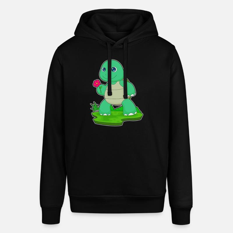 Fleur de tortue - Sweat à capuche SOUNDER Stanley/Stella Unisexe - noir