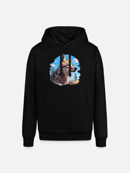 Coyotes Coyote - Stanley/Stella SOUNDER Unisex Hoodie - black